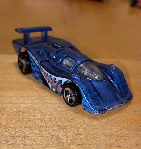 Vintage 1983 HOT WHEELS Sol-Aire CX4 Rare BLUE Original Old Car