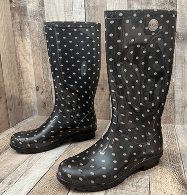 Ugg polka dot rain clearance boots
