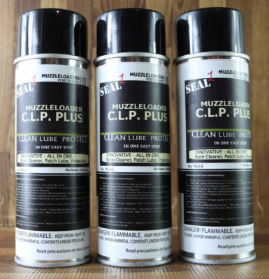 Seal 1 MLA-6 CLP Plus 3x 6oz Muzzleloader Cleaner Lubricant Protectant USA