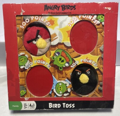 Angry Birds Bird Toss Plush Game