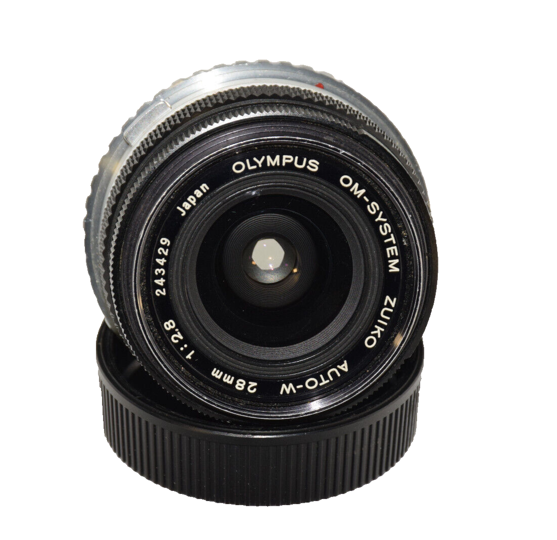 【Q2380】 OLYMPUS OM-SYSTEM AUTO-W 28 2.8 Olympus OM System ZUIKO Auto-W 28mm f/2.8 MF Lens