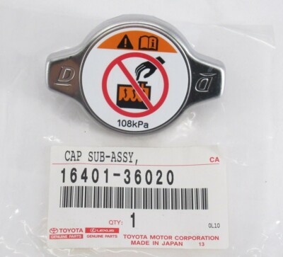 Genuine OEM Toyota Lexus Scion 16401-36020 Radiator Cap | eBay