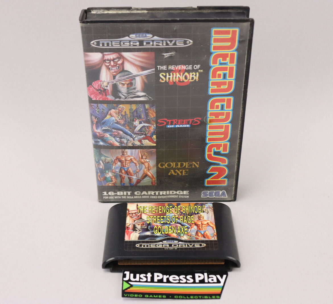 Mega Games 2 Sega Mega Drive - Revenge of Shinobi, Streets