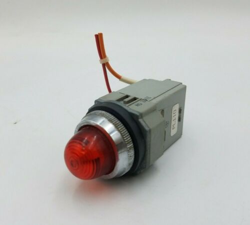 Izumi PL110 LED Indicator Light Lamp Red Primary 100/110V 50/60Hz Secondary 6V
