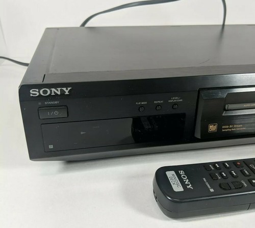 SONY MDS-JE330 Mini Disc Player Recorder Deck WITH REMOTE Tested Working