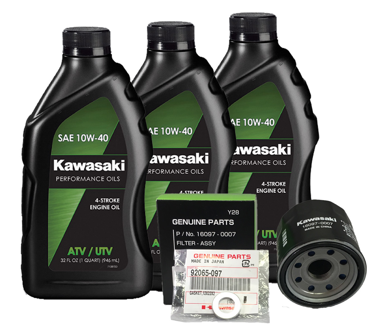 Kawasaki Brute Force 650/750 Oem Oil Change Kit (0518)