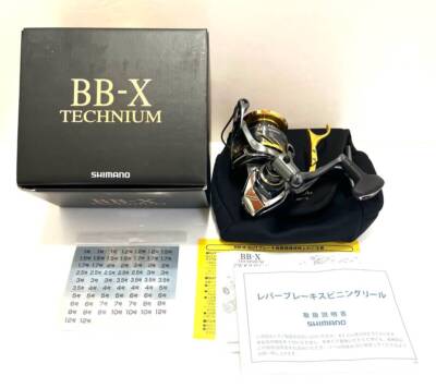 リール SHIMANO BB-X TECHNIUM C3000DXG Shimano 21 BBX Technium C3000DXG SL Lever-break Reel Fishing | eBay UK