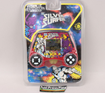 1998 Tiger Premier Games Marvel Comics Silver Surfer Electronic LCD New Sealed!