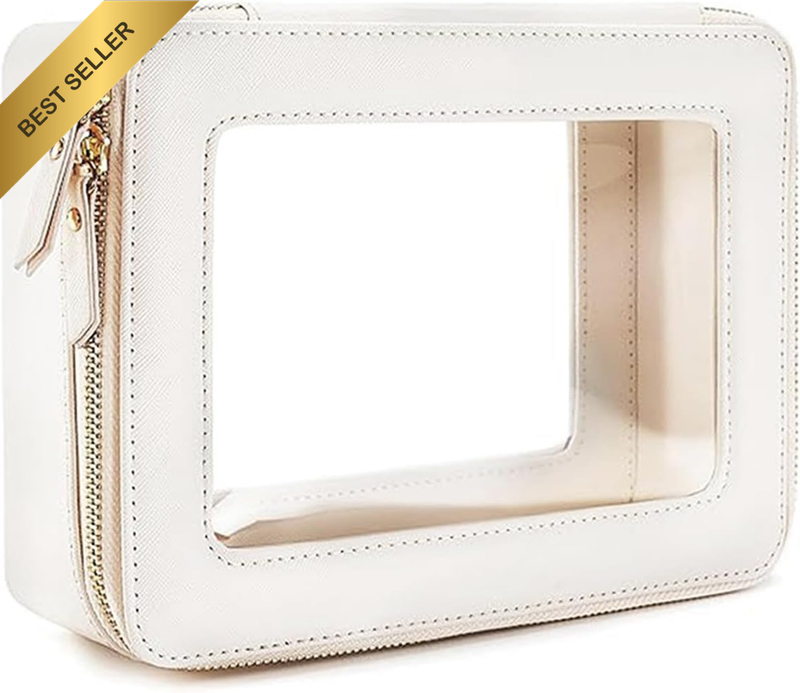 Clear Toiletry Bag, Clear Makeup Bag, Travel Toiletry Bag for Women and Men, Wat