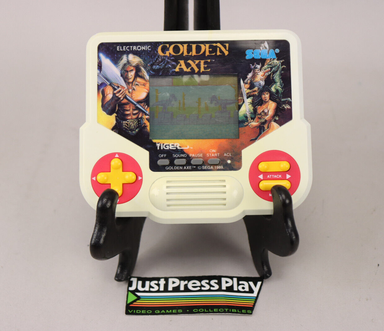 Tiger Electronics LCDゲーム　MAGNIFIER&LIGHT Vintage 1988 Tiger Electronics Sega Golden Axe Handheld LCD