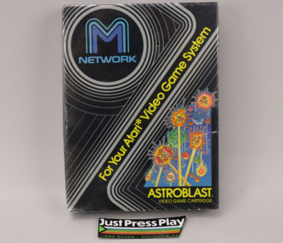 Astroblast Atari 2600 Game 1982 Mattel M Network #5666 NOS New Factory Sealed A