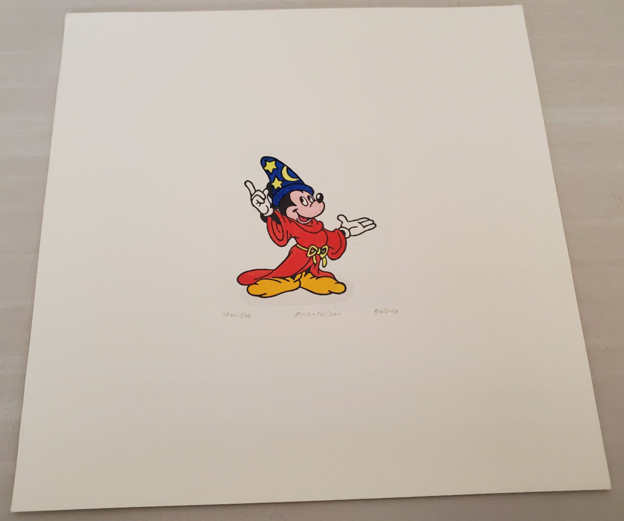 ディズニー Sowa+reiser エッチング絵画 - メルカリ