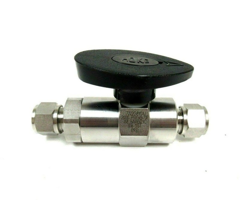 Hoke Valves 7222G8Y Stainless Steel 1/2" Ball Valve 2000 psi