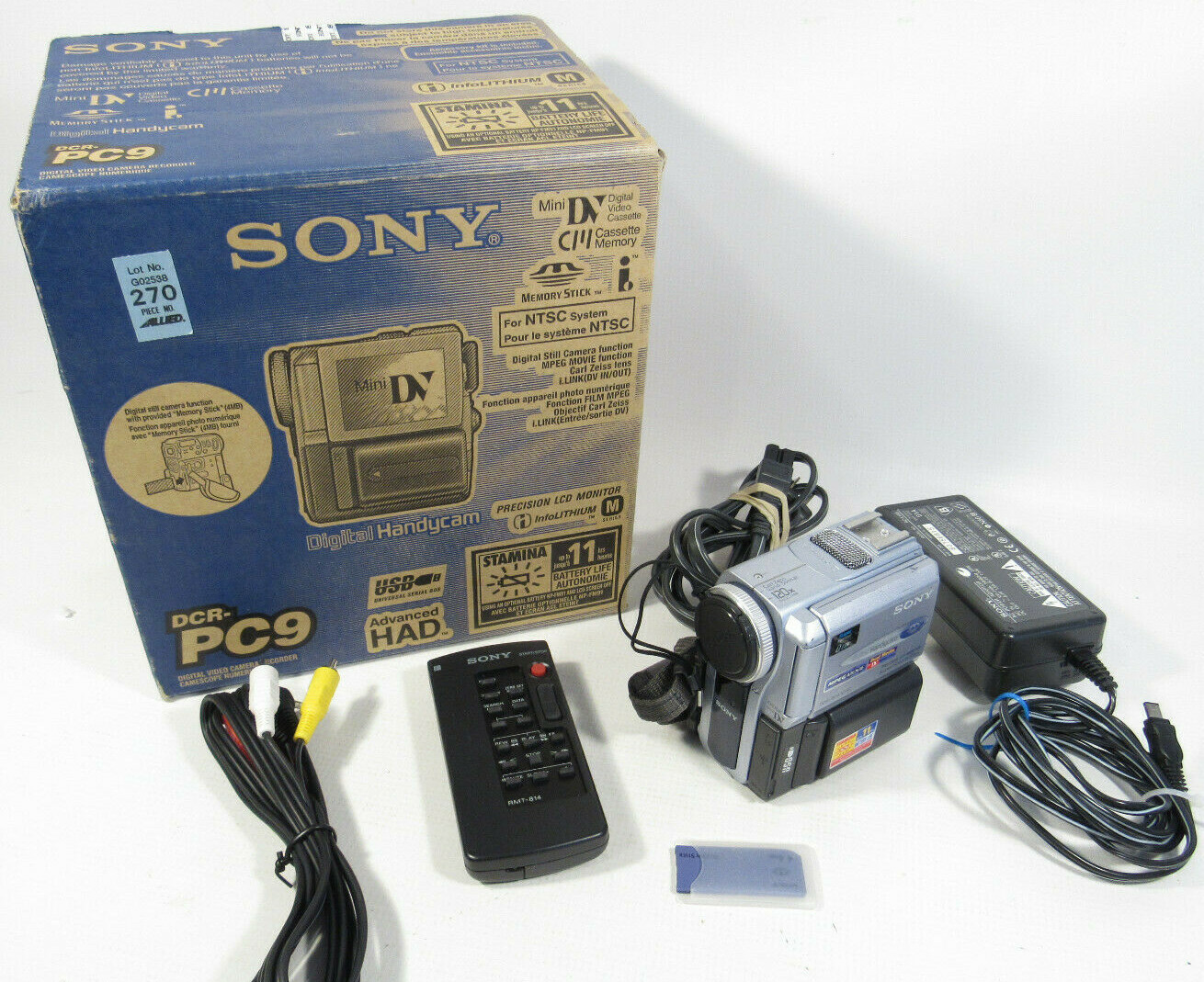 ジャンク ソニー SONY DCR-PC9 ハンディカム miniDVテープ ジャンク ソニー SONY DCR-PC9 ハンディカム miniDVテープ
