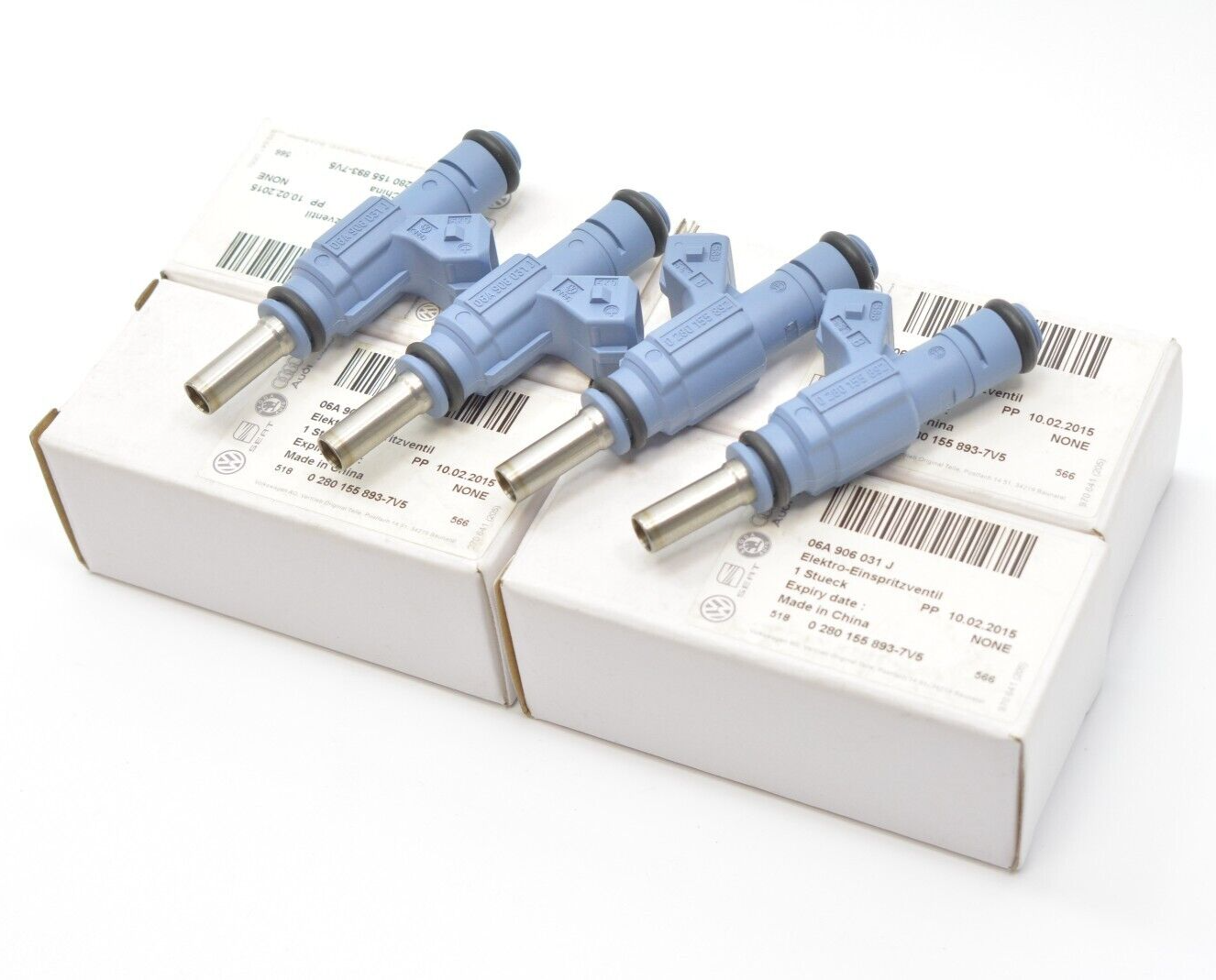 Genuine Audi S3 TTS 1.8T 386cc Petrol Fuel Injector Set