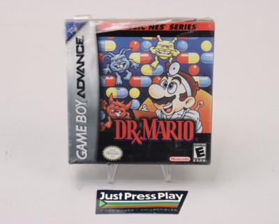 Dr. Mario Nintendo Game Boy Advance GBA Classic NES New Sealed Shrink Torn
