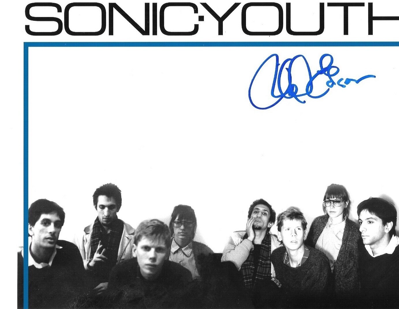 Sonic Youth 直筆サイン写真 RICHARD EDSON * signed 8x10 photo * SONIC YOUTH DRUMMER
