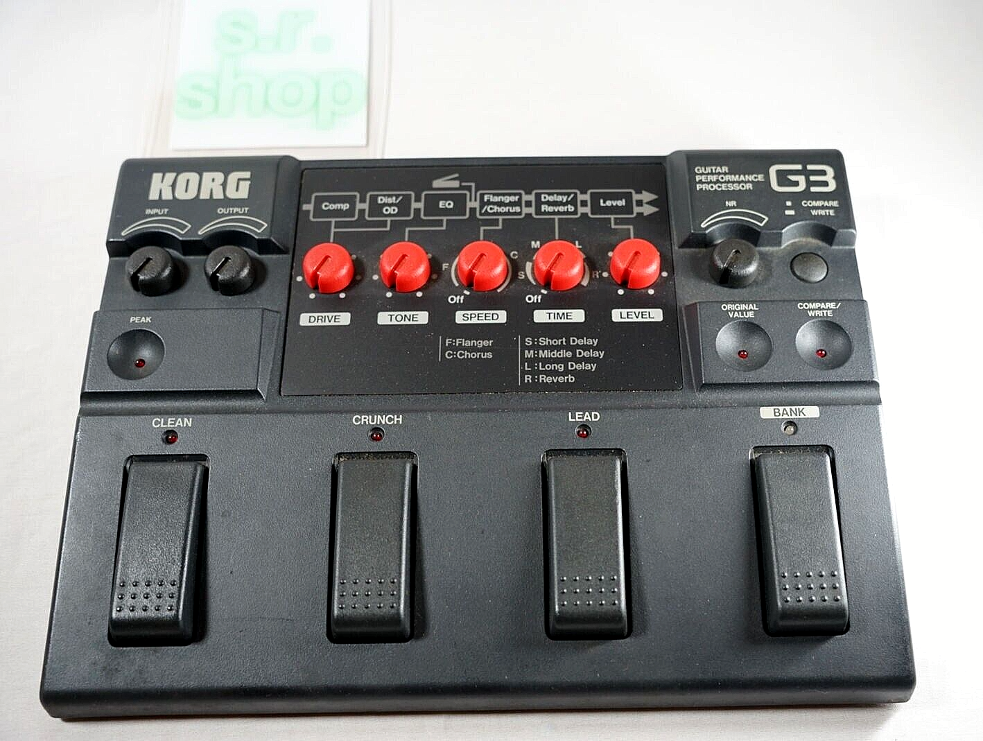 KORG Gated Reverb エフェクター KORG Gated Reverb エフェクター