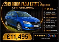 2019 Skoda Fabia 1.0 TSI SE 5dr ESTATE Petrol Manual