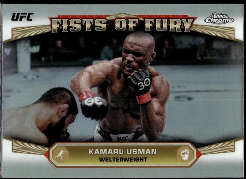 2024 Topps Chrome UFC - Kamaru Usman #FOF-10