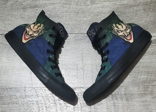 国内配送 CONVERSE ALL STAR AGED HI / DC THE JOKER Converse All Star Aged Hi Dc The Joker 31314041 Sneaker with