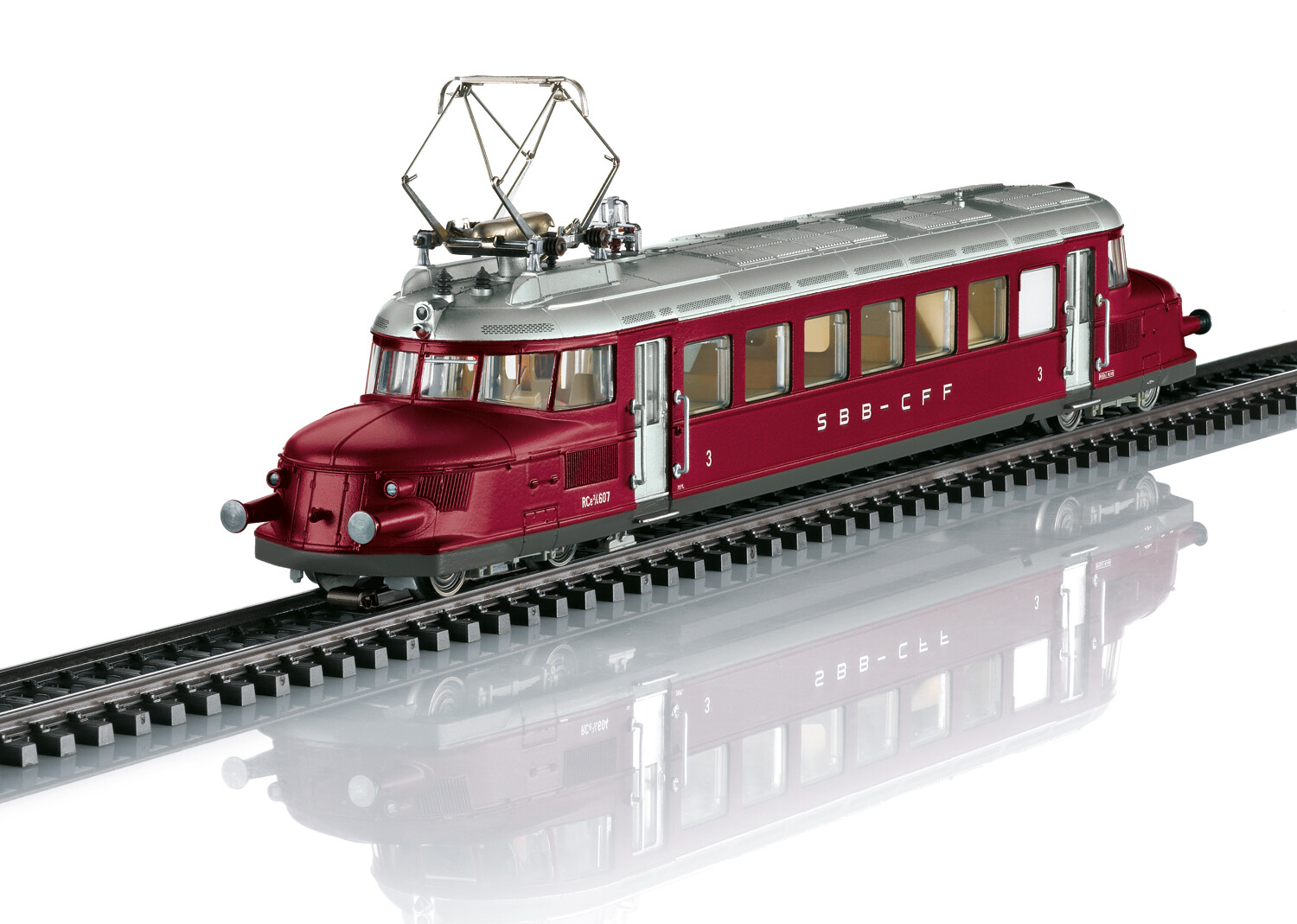 Märklin H0 38860 High-Speed Train RCe 2/4 - Red Arrow - The