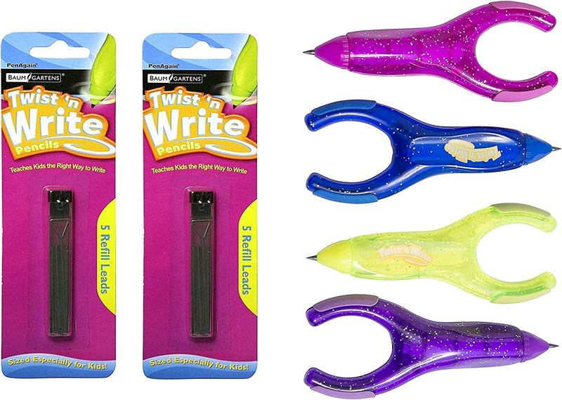 Assorted Colors 4 Count (00071) Bundle With 10 Co