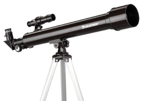 Celestron Omni AZ 102 Refractor Telescope 2 Eyepieces Starry