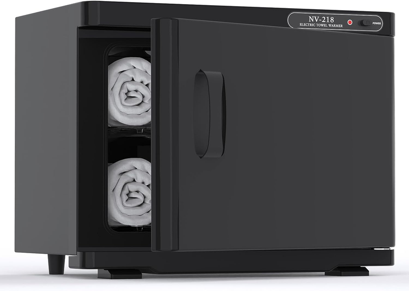 Advwin 23L Black UV Electric Towel Warmer Steriliser Cabinet