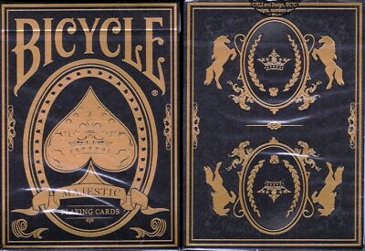 Bicycle Majestic V2 Playing Cards   Limited 2018 Reprint Edition - SEALED