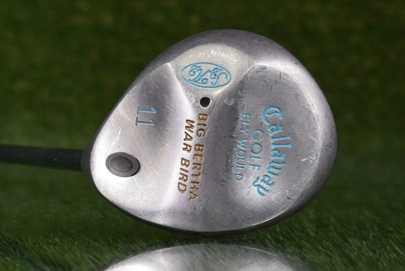 CALLAWAY ELY WOULD BIG BERTHA WAR BIRD S2H2 11 WOOD W/ GRAMAN LADIES FLEX SHAFT