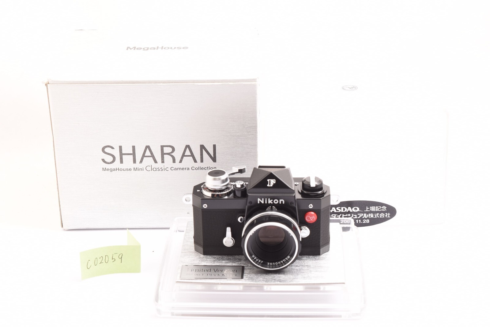 SHARANのミニクラシックカメラコレクション ニコンブラックモデル SHARANのミニクラシックカメラコレクション ニコンブラックモデル