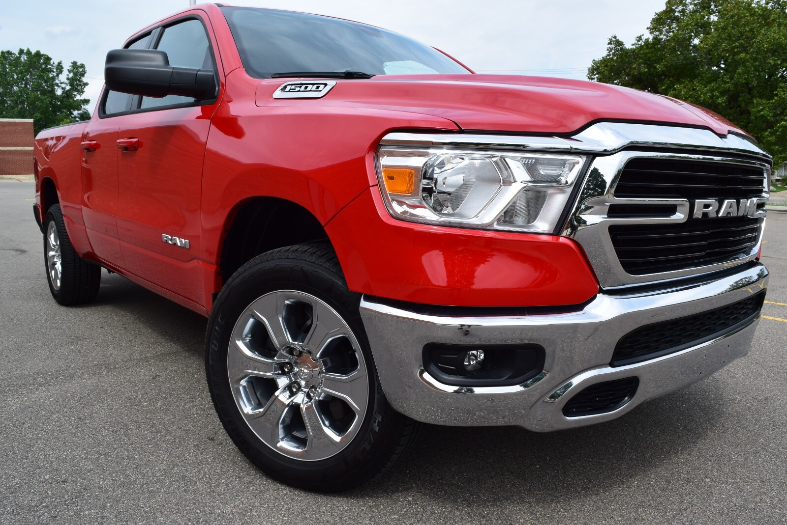 2021 Dodge Ram 1500 Big Horn Quad 5.7l/v8/4x4/hemi/camera/20"chromes/uconnect Used Dodge Ram