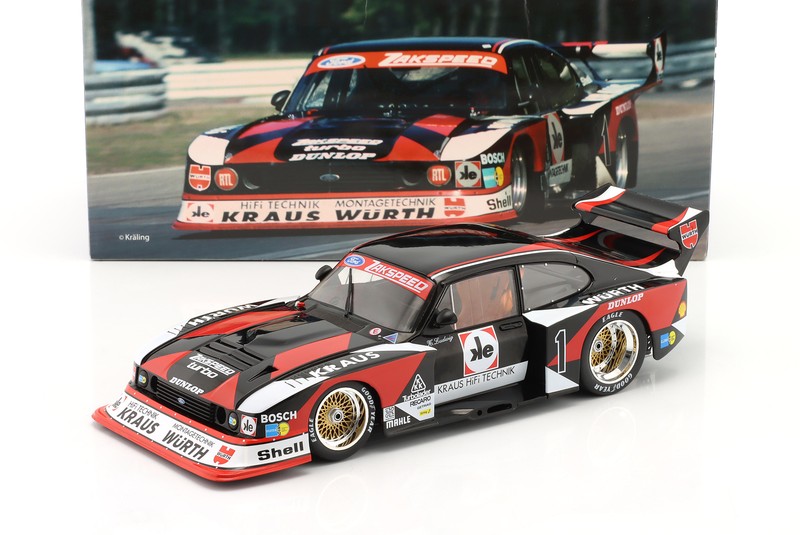 Ford Capri Turbo Gr.5 Kraus #1 Drm 1980 Klaus Ludwig 1:18 Werk83