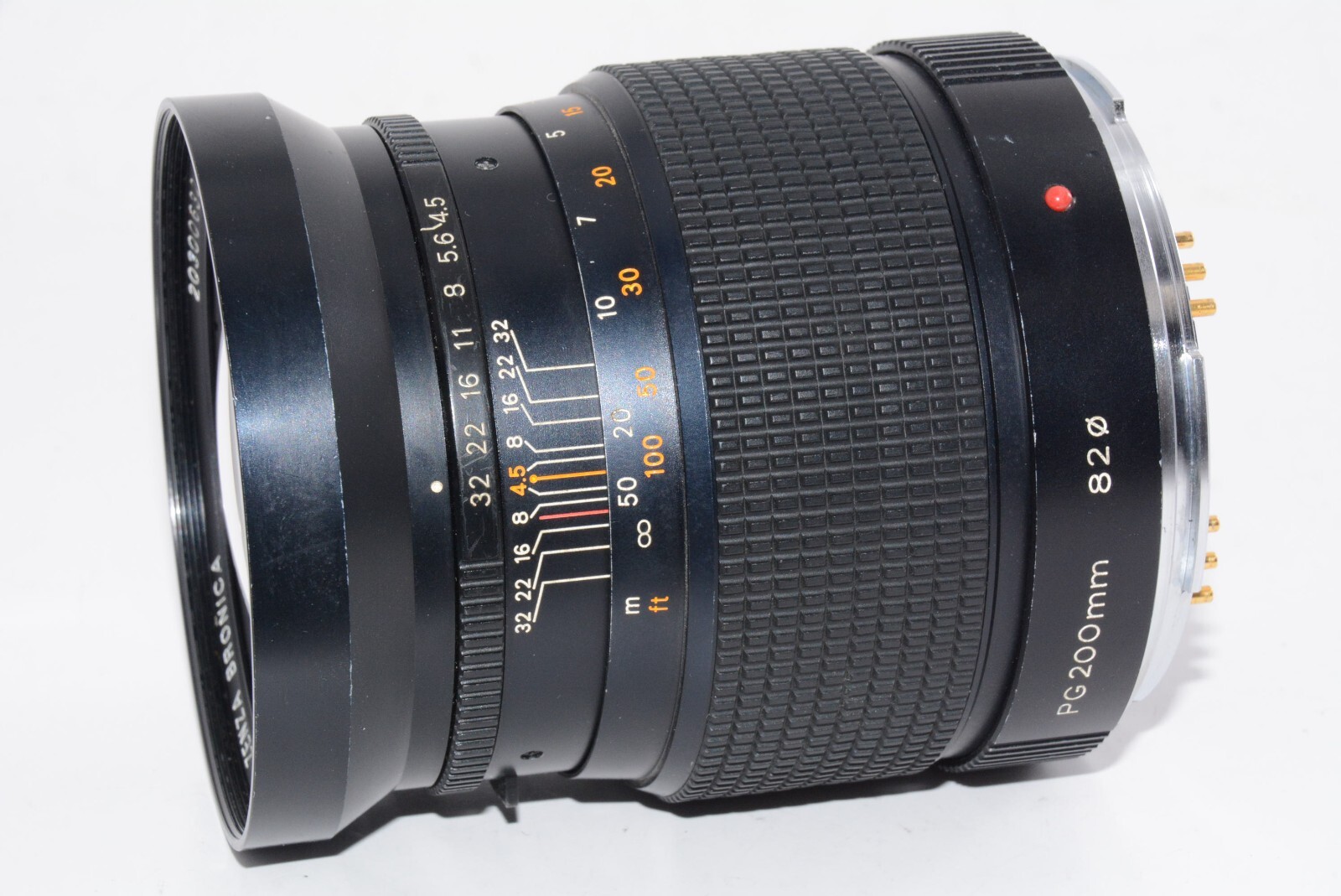 Exc+5] Zenza Bronica Zenzanon PG 200mm f4.5 From JAPAN