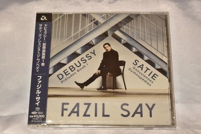 FAZIL SAY-DEBUSSY: PRELUDES BOOK 1. SATIE: GYMNOPEDIES. GNOSSIENNES SACD HYBRID