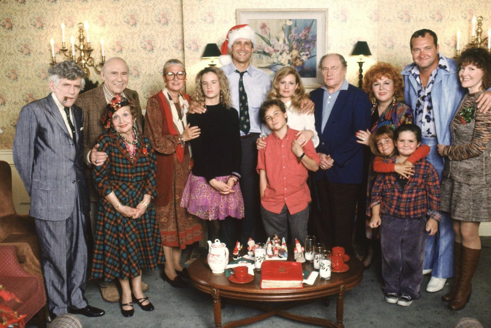 1989 National Lampoon&rsquo;s Christmas Vacation Family Photo Clark 