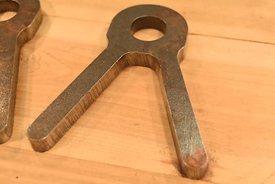 Target Stand Pipe Holder/Target Holder/Chain Kit Set - 1/2" AR500 Steel Holders