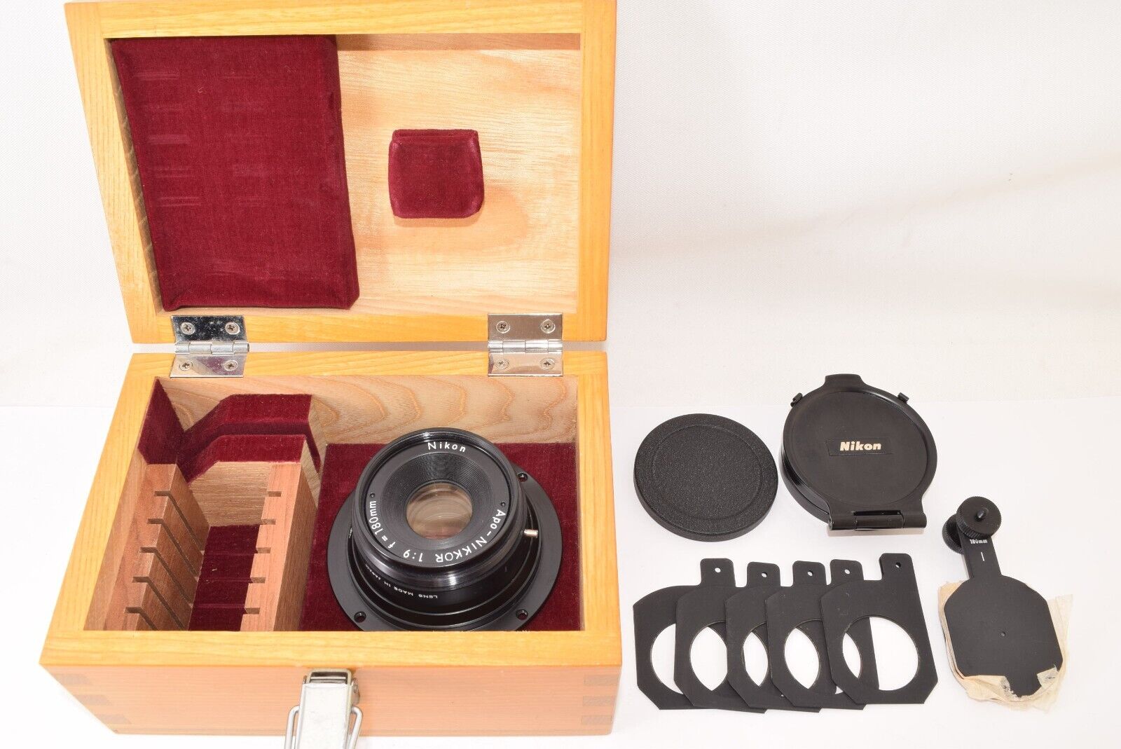 Nikon Apo-NIKKOR 180mm F/9 Large Format Lens From Japan Nikon Apo-NIKKOR 180mm F/9 Large Format Lens From Japan