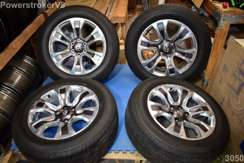 20" Dodge Ram 1500 Long Horn Edition Oem Factory Wheels & Tires 2020 2019