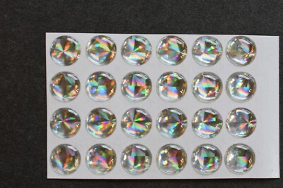 24,  SOLID PEARL (no pupil)  3D Soft Molded 5/16''  8mm  Eyes Fly Tying Lures