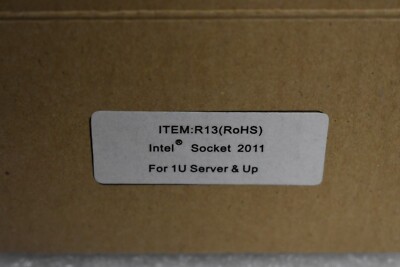 Dynatron R13 CPU Cooler For 1U Server Intel Socket 2011