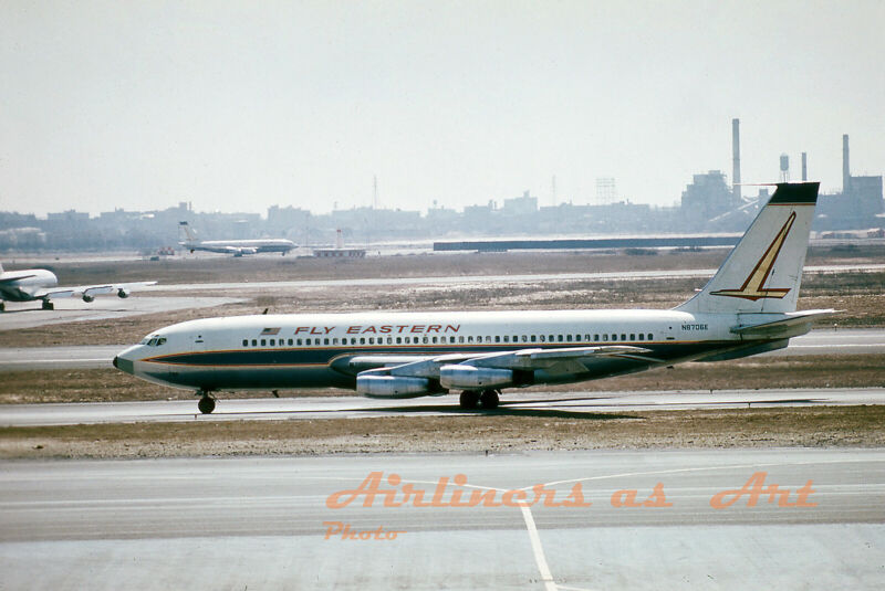 Eastern Airlines Boeing 720-025 N8706E in the Early 1960