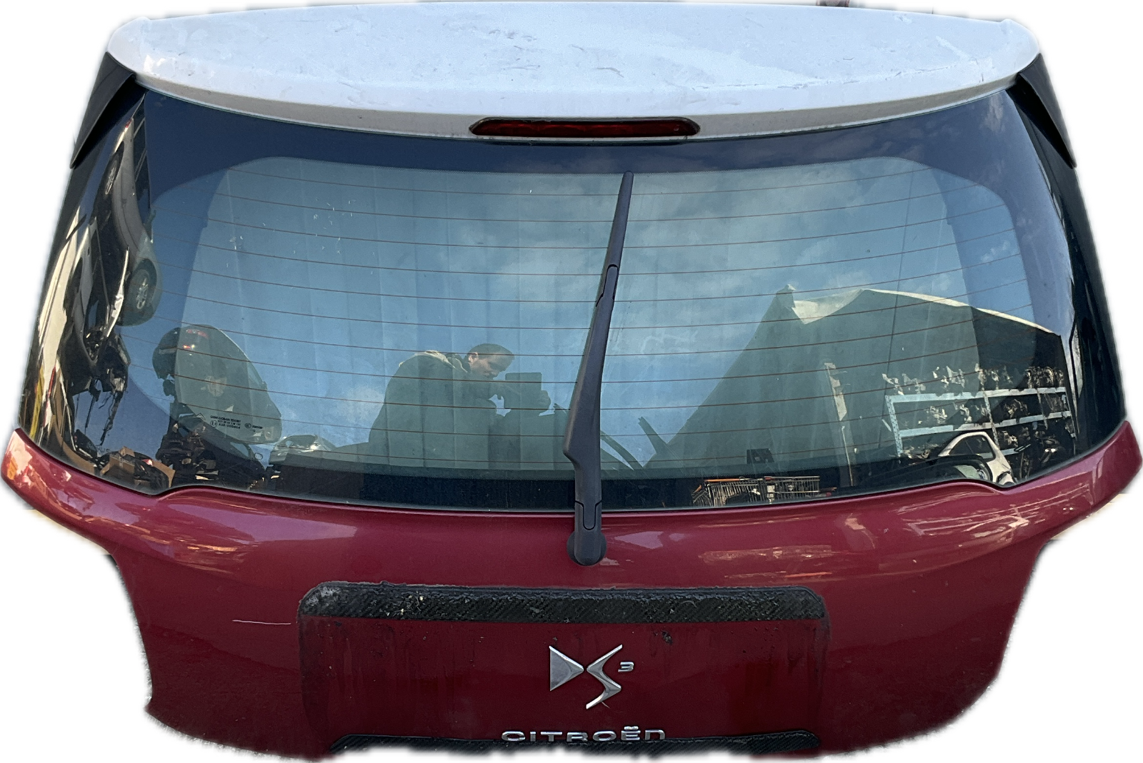 Portellone posteriore baule per modello: citroen ds3 ricambio usato rosso