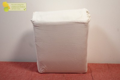 Threshold Twin/XL Solid Performance 400 Thread Count Sheet Set White*
