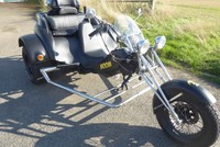 VW BOOM TRIKE 1500cc L REG STAINLESS EXHUASTS WIDE FRONT END  RUNS DRIVES MINT