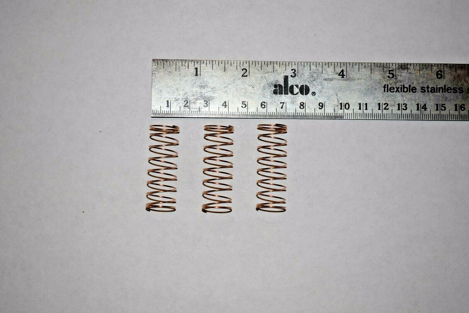 Olds - Fullerton CA, Cornet & Trumpet, Valve Spring, Set of 3