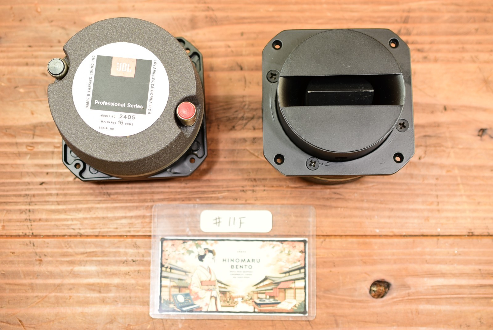 JBL ジェイビーエル ホーン型ツイーターユニット 2405H ペア （1） □ 6C0C5-3 JBL ホーン型2405 ツィーター 16Ω JBL 2405 16Ω ホーン型ツィーター