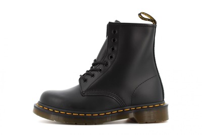 Pre-owned Dr. Martens' Dr. Martens A20us Unisex Amphibians 1460 Smooth 10072004 Black