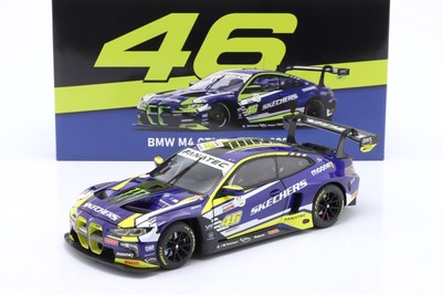 Minichamps BMW M4 GT3 6th 24h SPA 2023 ROSSI/FARFUS/MARTIN #46 1/18 Scale LE546